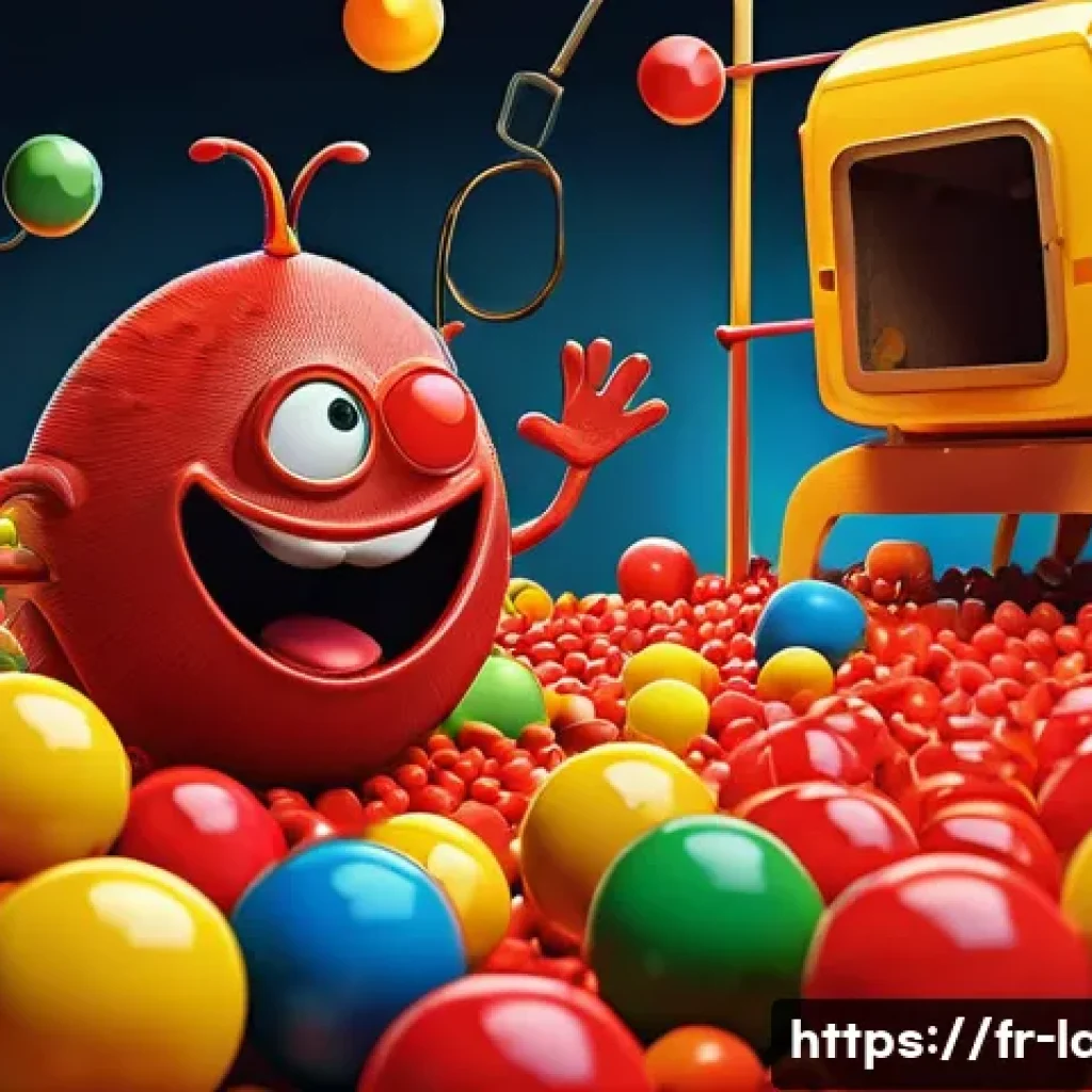 라바와 넷플릭스의 협업 효과 - **Prompt:** A vibrant, highly expressive cartoon illustration featuring the Red and Yellow Larva cha...